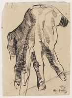 KT 1997 049
          <br/>
          Studie van een linkerhand
          <br/>
          <em>Verwey, Kees (1900-1995)</em>